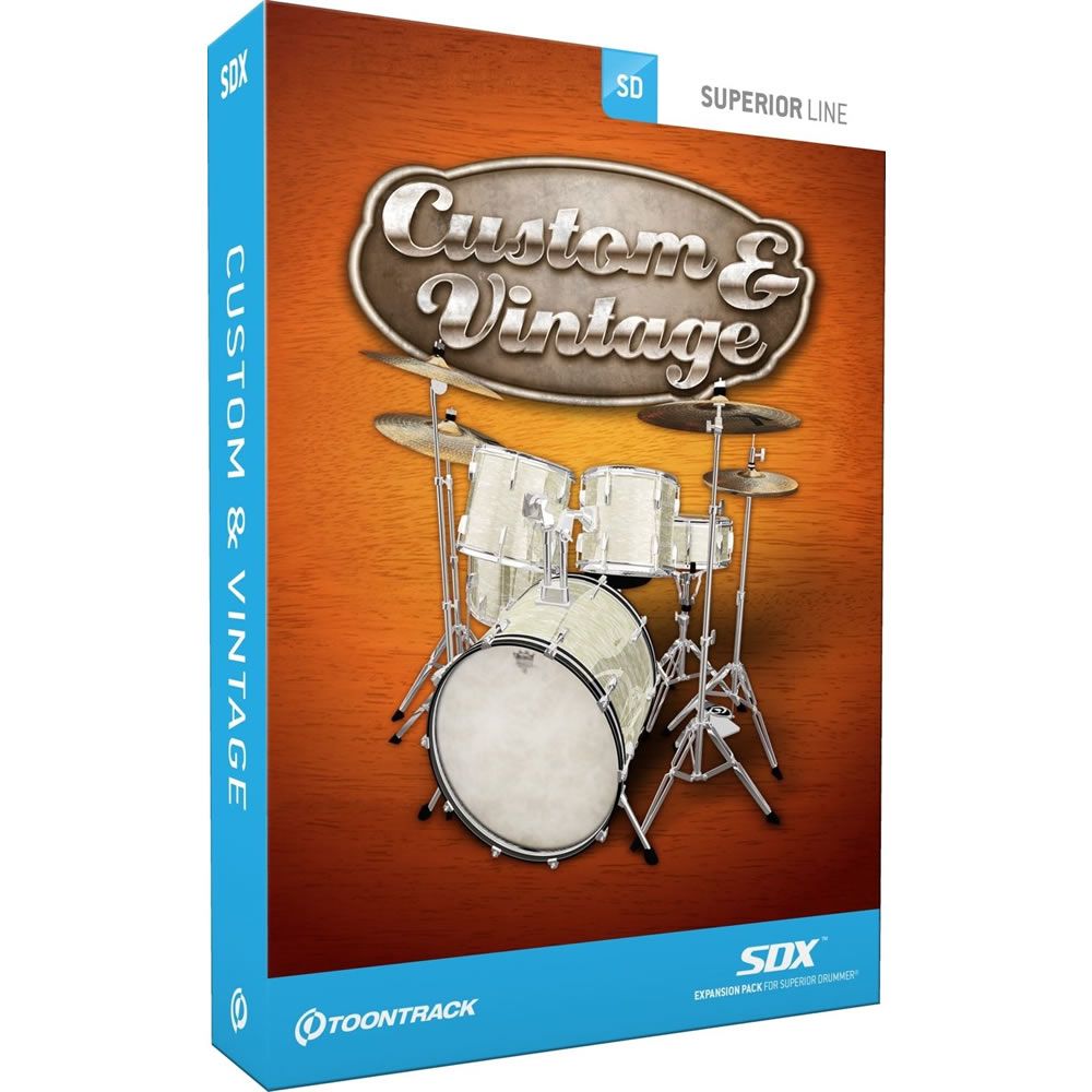 Toontrack SDX | Custom & Vintage